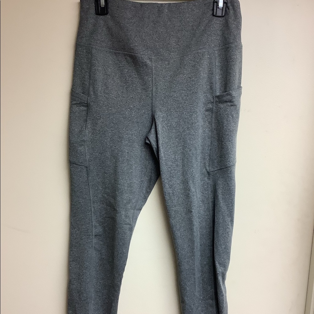 SO grey sport leggings with pockets